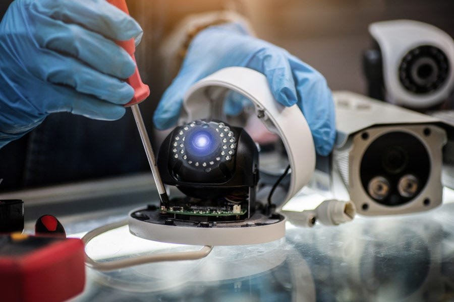 Security Camera Maintenance